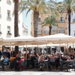 Veladores en Cádiz
