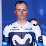 Enric Mas, con el maillot del Movistar Team