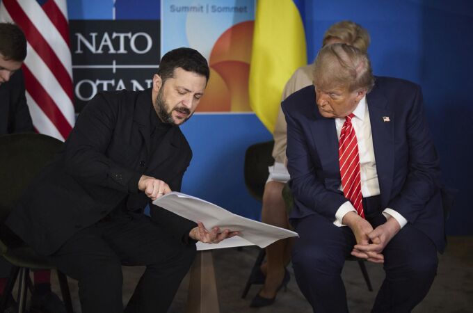 Ucrania.- Zelenski aborda con Trump la imposición de sanciones a Rusia: "Agradecemos sus esfuerzos para una paz justa"