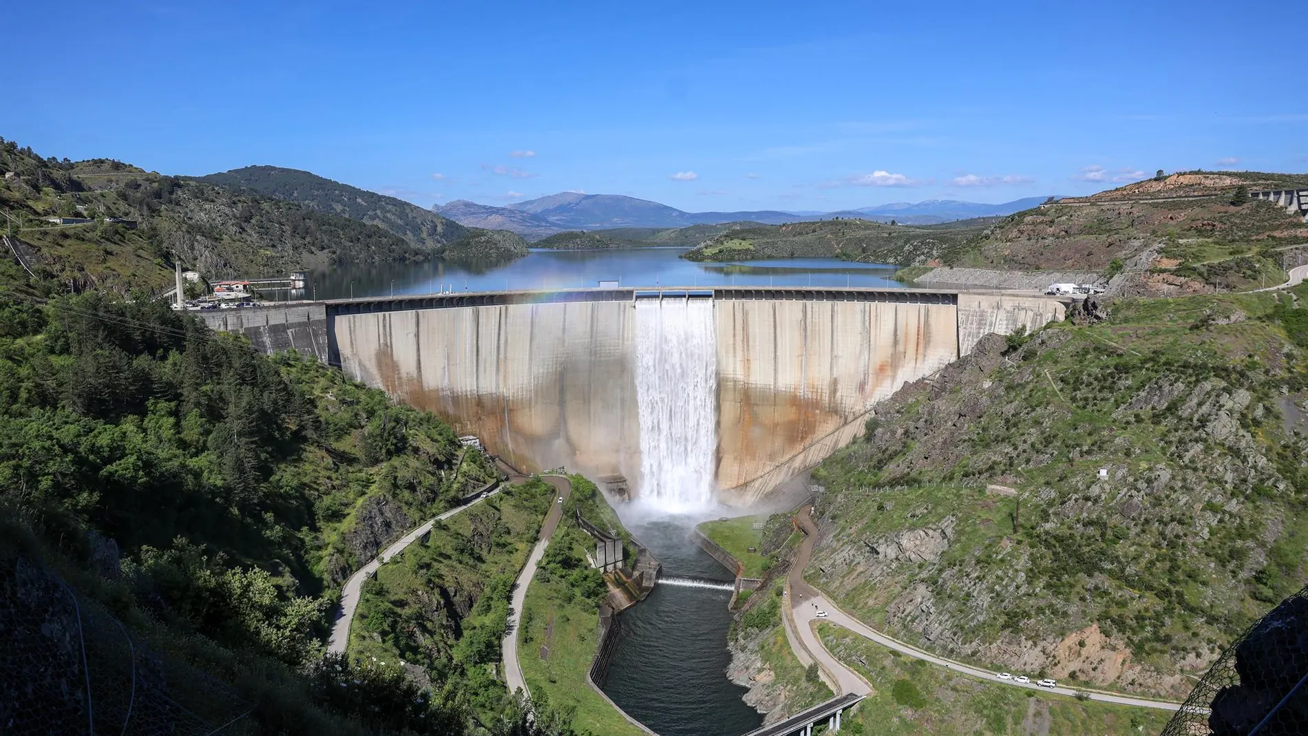 Agua.- Los embalses almacenan 36.852 hm3 y están al 65,8% de su capacidad, 8,6 puntos más que en agosto de 2024