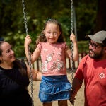 Entrevista con una familia que lleva a su hija pequeña diabética al colegio Amor De Dios de Alcorcón y que sol