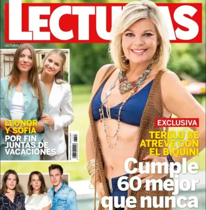 Terelu Campos en bikini