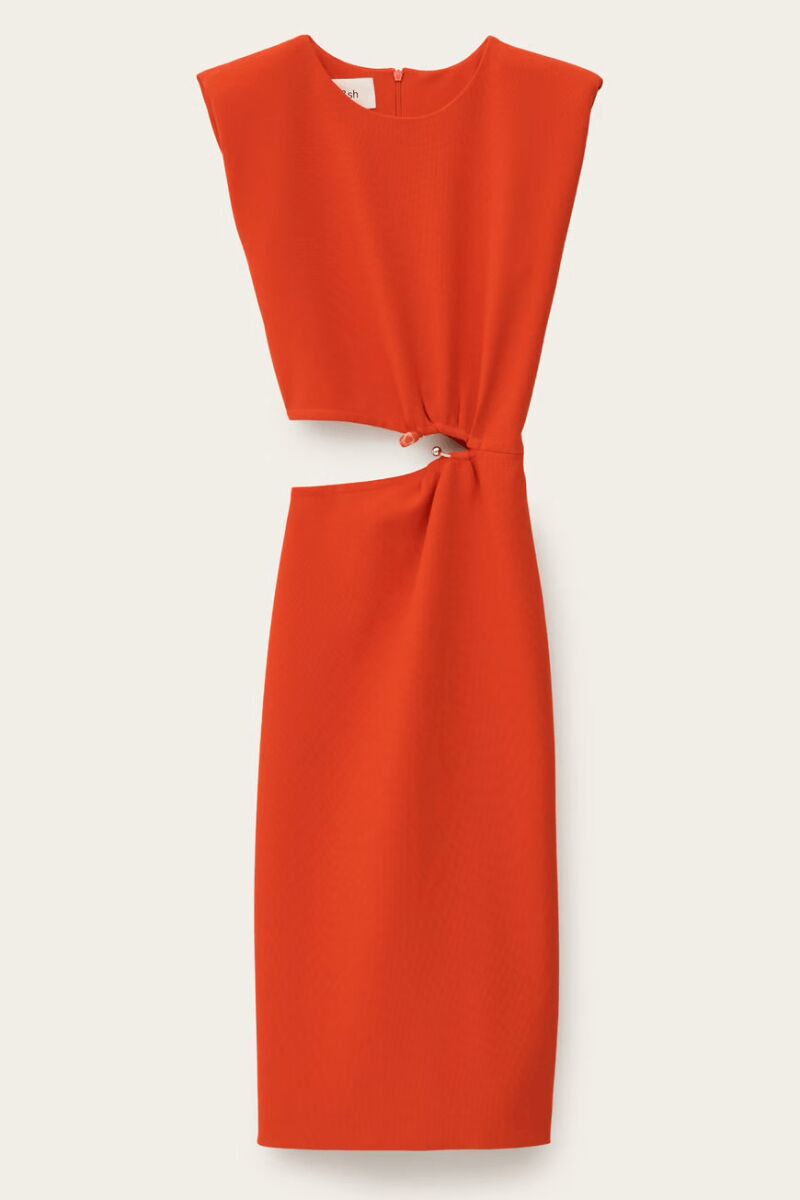 Vestido midi Iris.