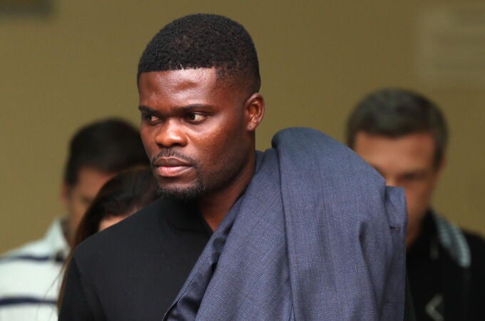 Former Arsenal player Thomas Partey appears in court on rape charges