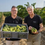 Joan Esteve y Carles Escolar, en Raimat