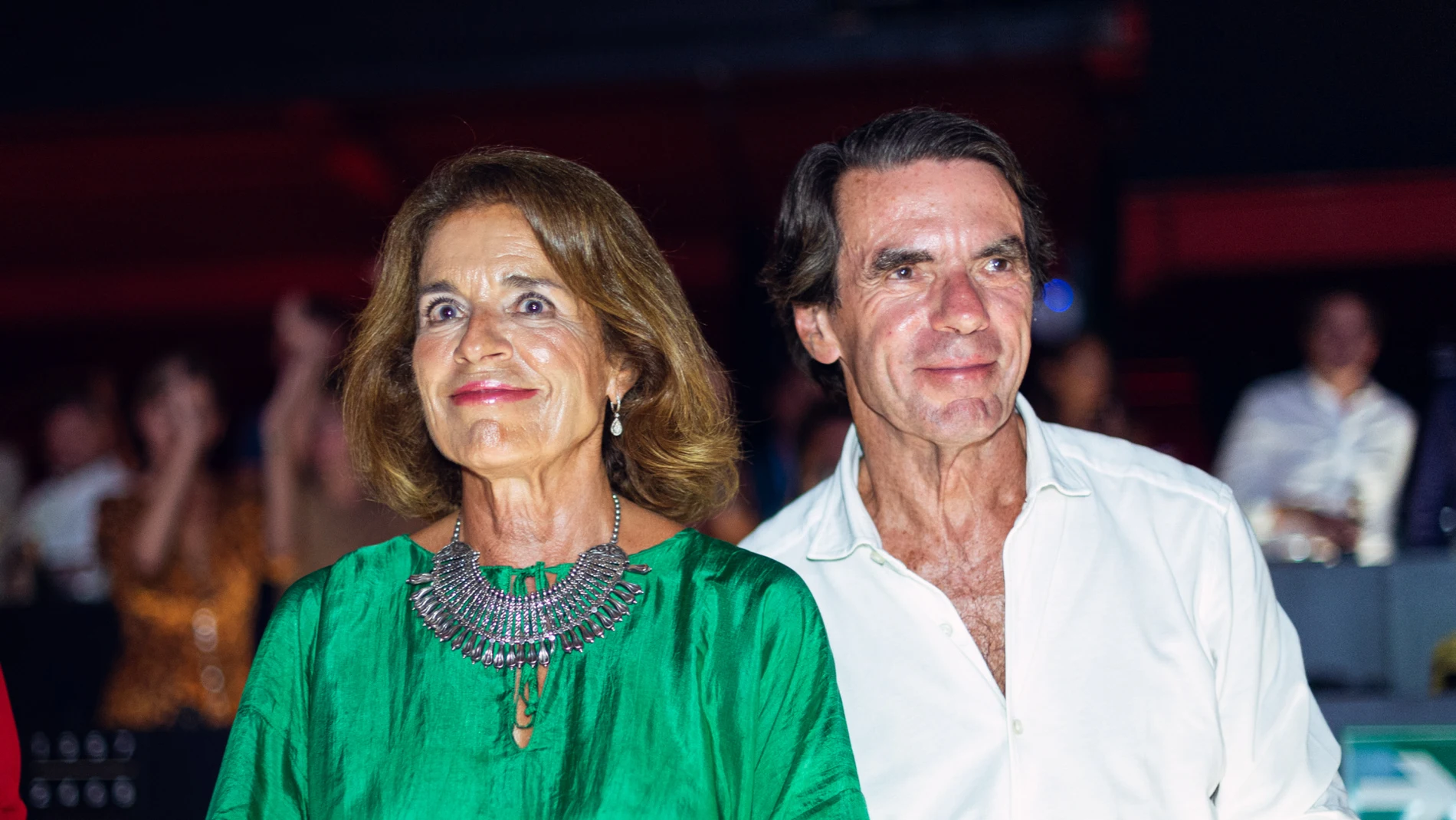 Ana Botella y José María Aznar en una imagen de archivo
