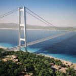 Futuro puente sobre el estrecho de Mesina