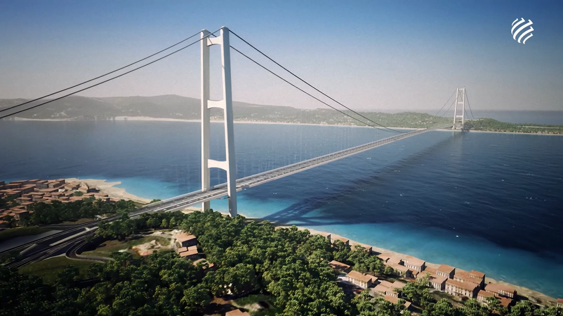 Futuro puente sobre el estrecho de Mesina