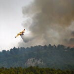 Wildfire rages in southern France