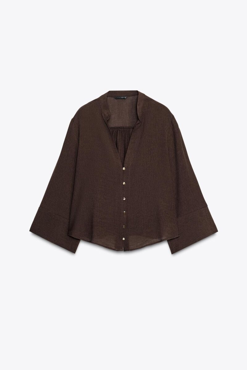 Blusa bambula.