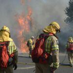 Sucesos.- Detienen al presunto autor de varios incendios en Ourense tras sorprenderlo cuando provocaba uno el martes