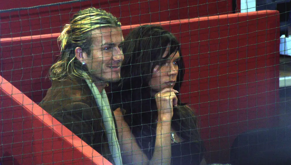 David y Victoria Beckham en 2003