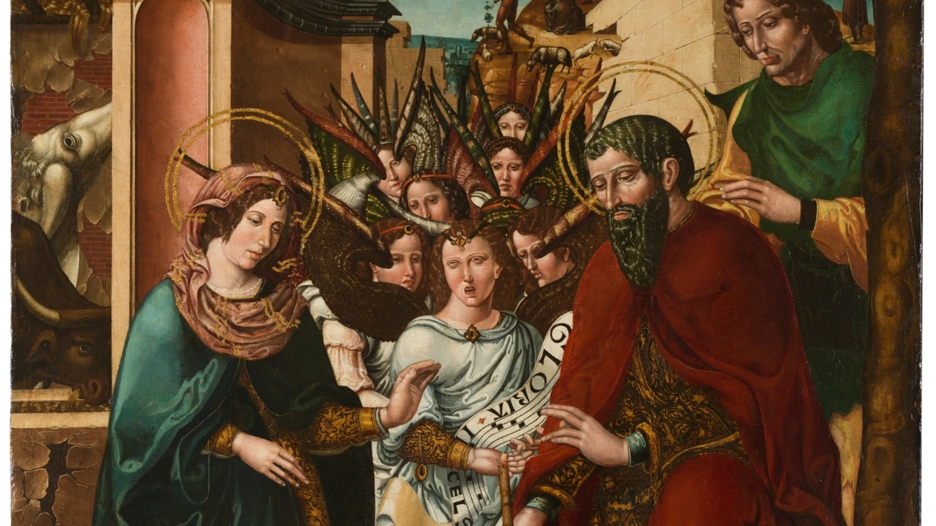 "La Natividad", tabla del Museo del Prado