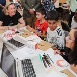La vicepresidenta del Ejecutivo autonómico, Isabel Blanco, visita la edición que se desarrolla en la localidad palentina de Cevico de la Torre