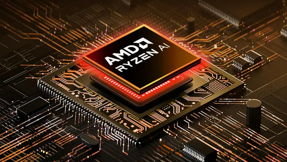 Este portátil lleva un AMD Ryzen AI 7 350