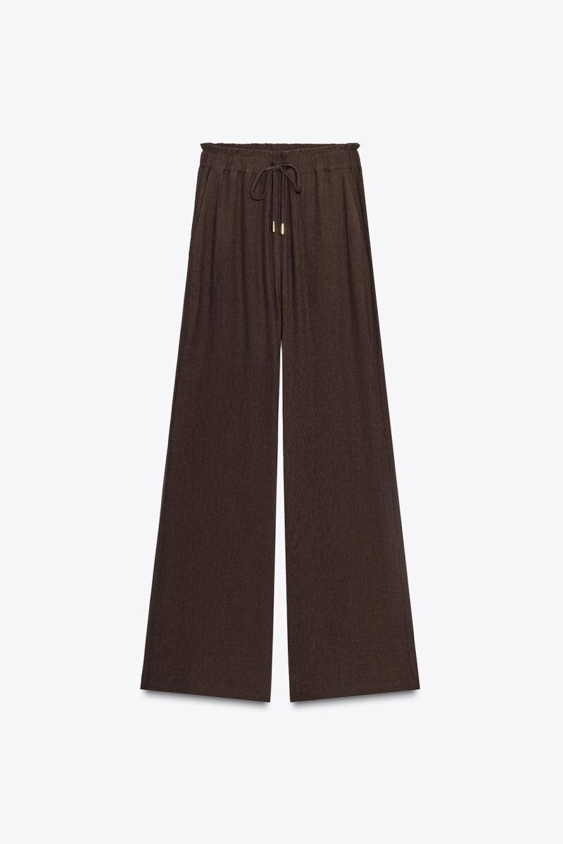 Pantalón ancho bambula.