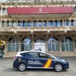 Coche de la Policía Nacional en Ciudad Real.