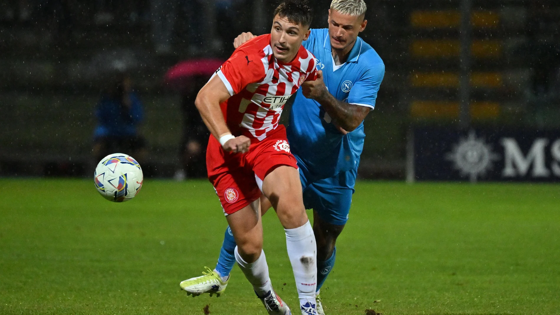 (Foto de ARCHIVO) August 3, 2024, Castel Di Sangro, Aquila, Italy: Italy, march 29 st 2024: Valery Fernandez Estrada during the Italian football friendly match 2024/2025 first championship Serie A Napoli and Girona at Teofilo Patinii stadium, Italy Europa Press/Contacto/Felice De Martino 03/08/2024 ONLY FOR USE IN SPAIN