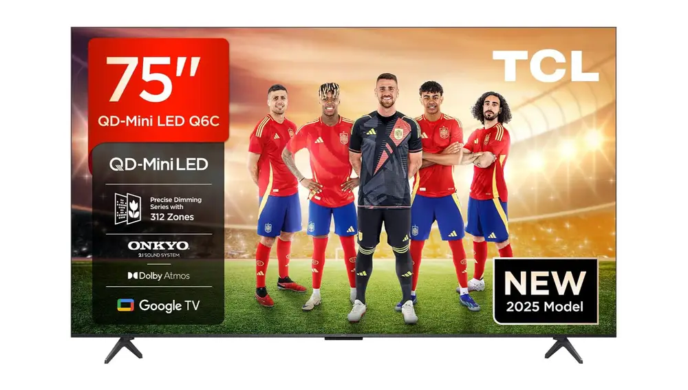 Este televisor está muy bien valorado en Amazon
