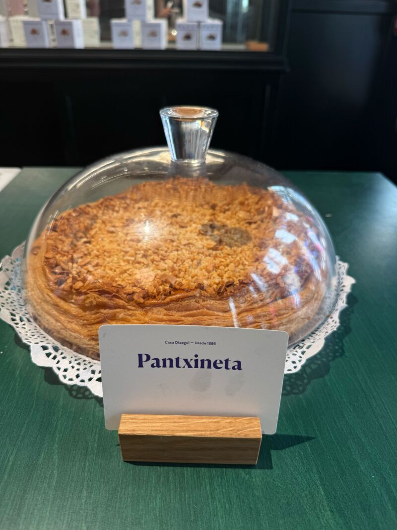 Pantxineta en Casa Otaegui, San Sebastián