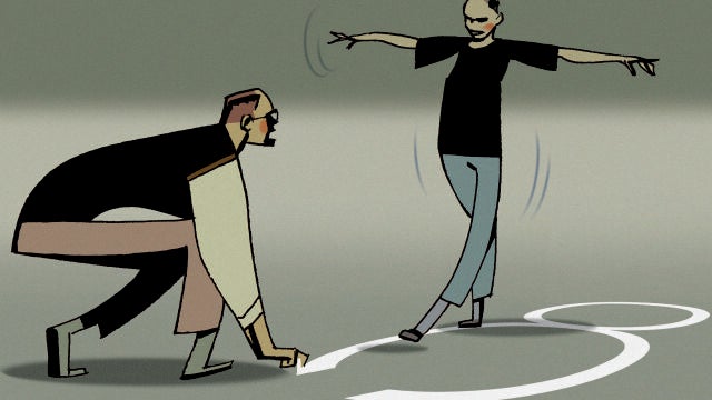 Las risas del «ministro»