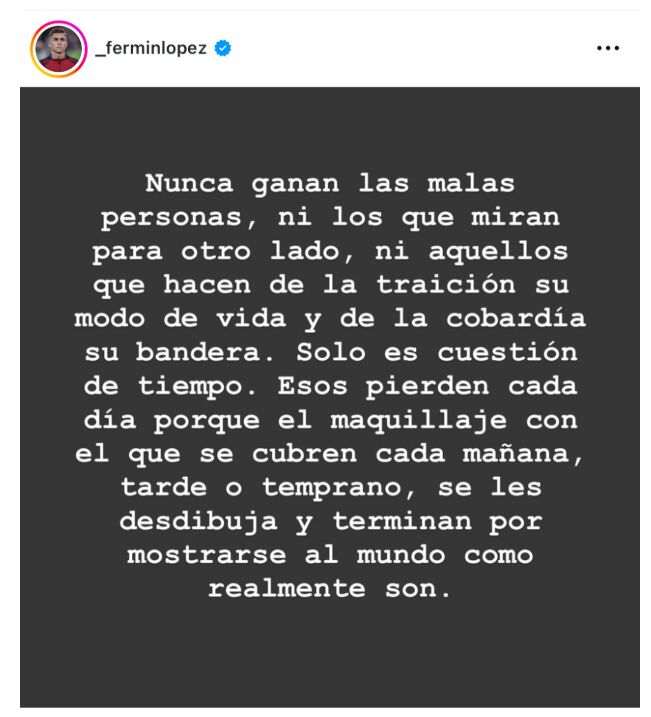 Mensaje publicado por Fermín