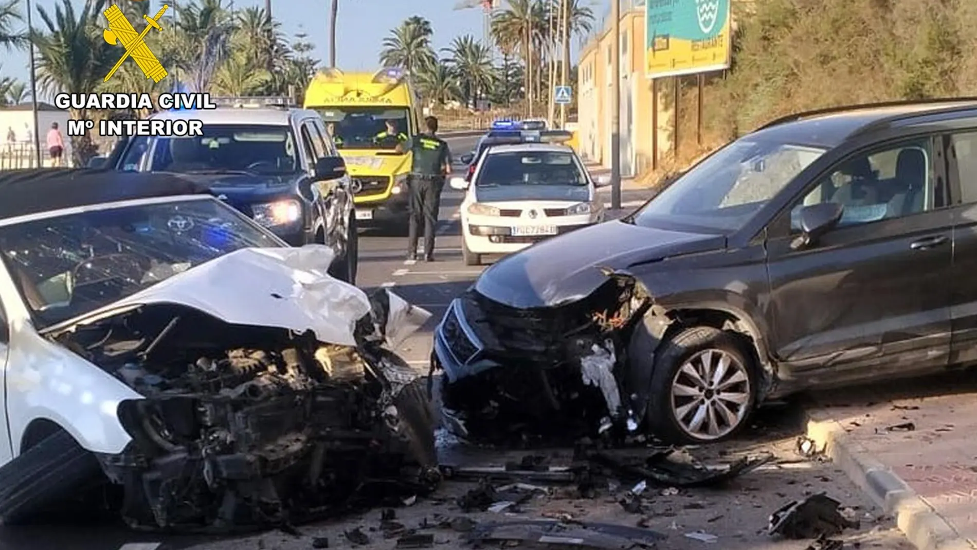 MURCIA.-Sucesos.-Un individuo drogado y ebrio sustrae varios coches, agrede a varias personas y provoca un accidente en Mazarrón
