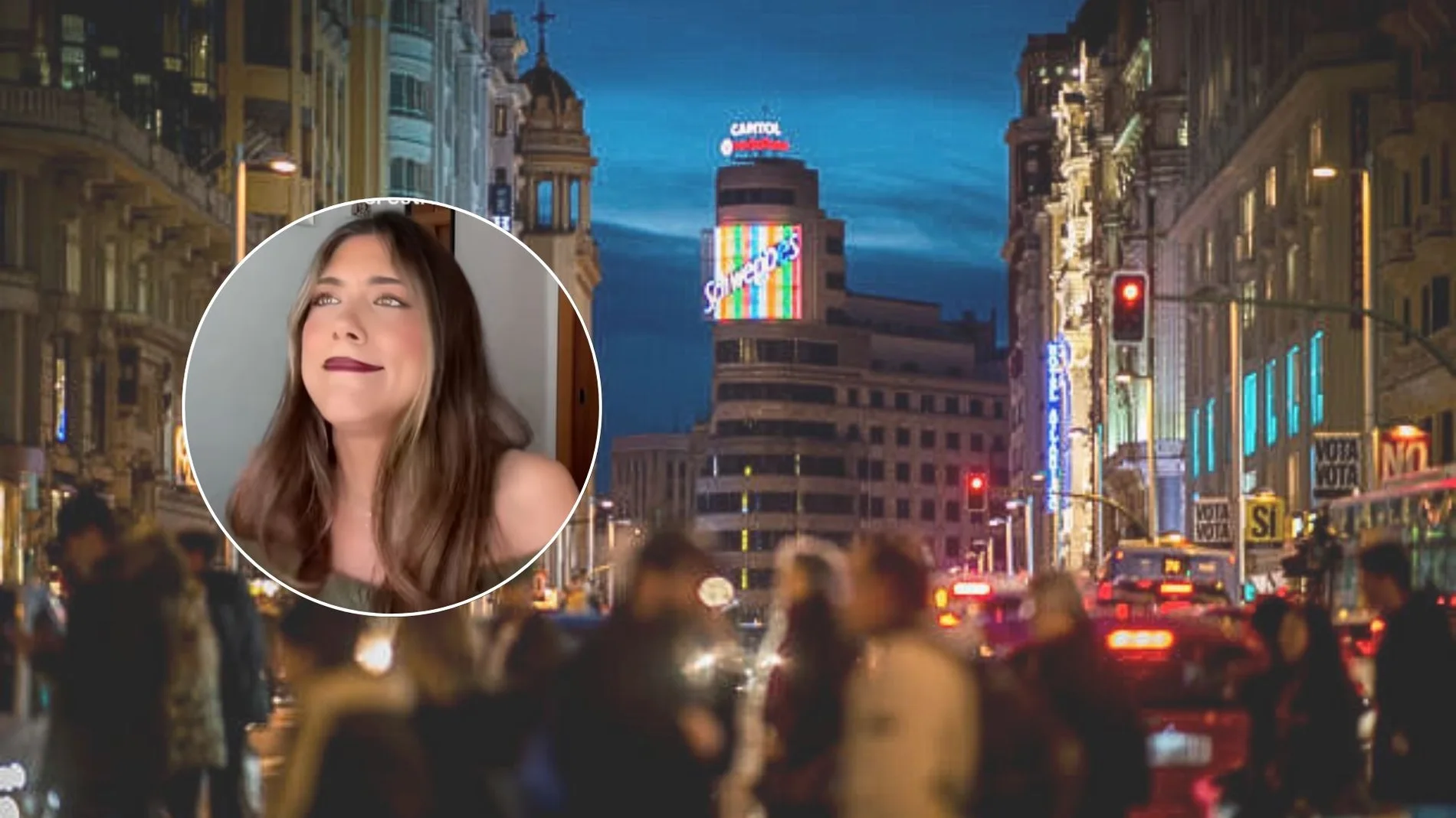 Una madrileña afirma el estrés que es vivir en Madrid