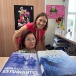 La concejal de Cultura del Ayuntamiento de Puerto Lumbreras, Toñi Navarro, realiza el balance semestral de préstamos de la Biblioteca Municipal