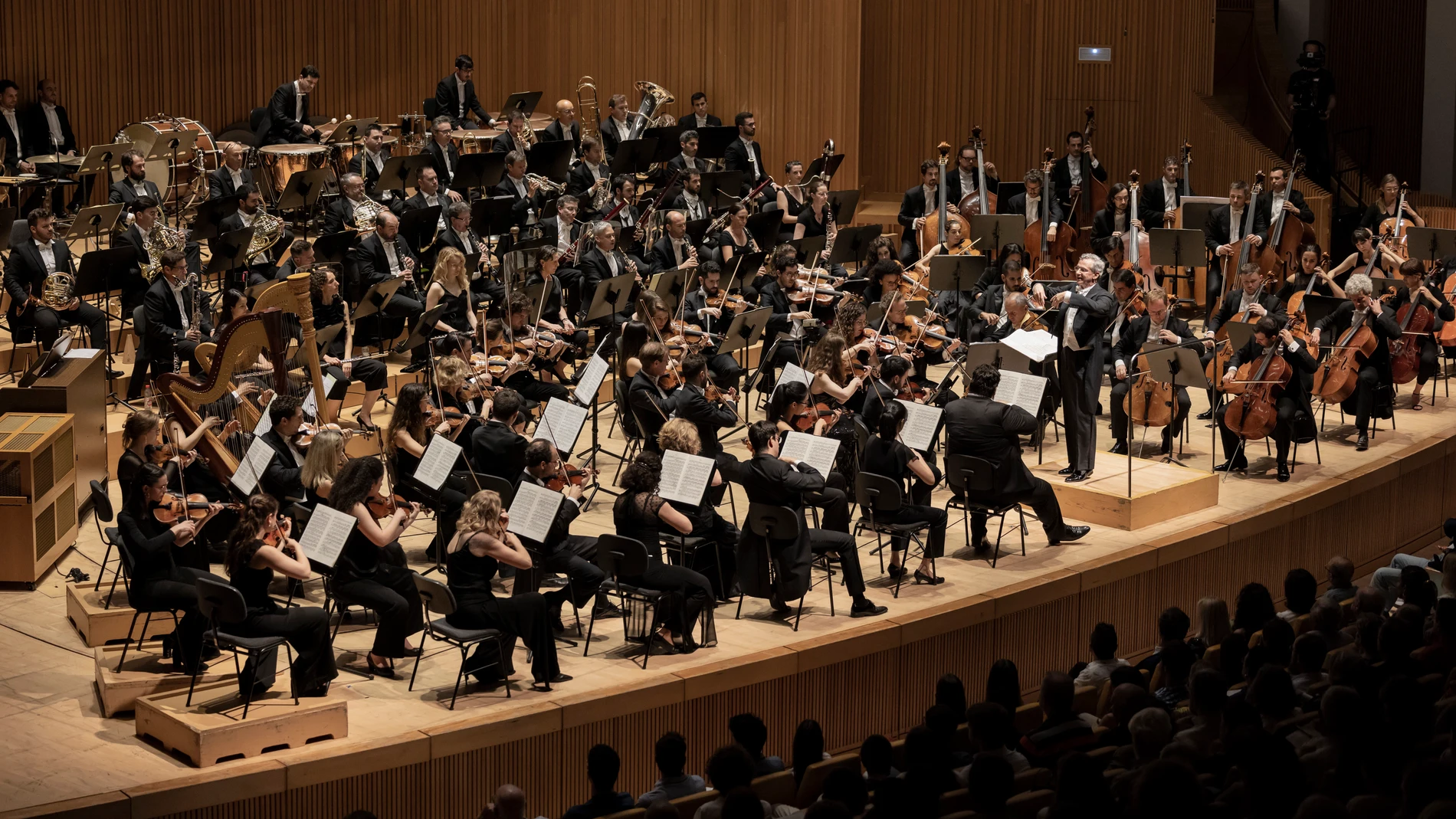 (Foto de ARCHIVO) Orquestra de la Comunitat Valenciana en el Palau de les Arts durante un concierto de junio de 2023 REMITIDA / HANDOUT por MIGUEL LORENZO - GVA Fotografía remitida a medios de comunicación exclusivamente para ilustrar la noticia a la que hace referencia la imagen, y citando la procedencia de la imagen en la firma 08/06/2023