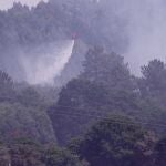 Incendio en la parroquia de Baamonde (Lugo)
