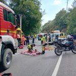 Dos mujeres fallecidas y dos varones heridos en un accidente de tráfico en la CL-631 en Palacios del Sil (León)