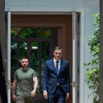 Sánchez reivindica a Zelenski como actor imprescindible en las conversaciones de paz: "Nada sobre Ucrania sin Ucrania"