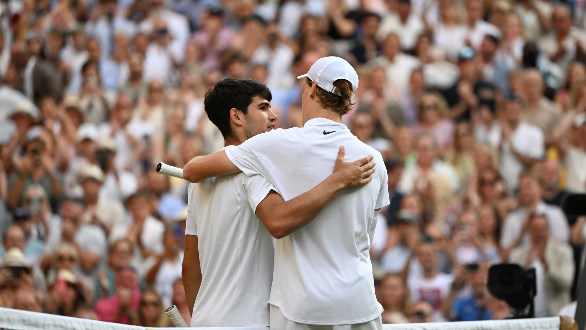 Jannik Sinner, Carlos Alcaraz, final de Wimbledon Europa Press/Contacto/Li Ying 13/07/2025 ONLY FOR USE IN SPAIN