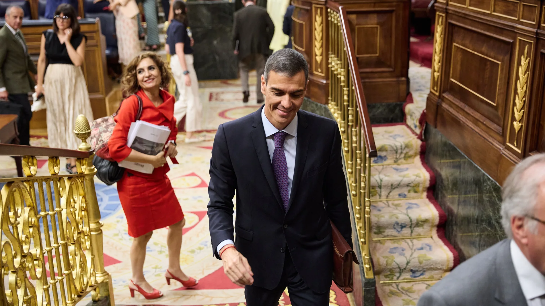 Pedro Sánchez, en el Congreso de los Diputados