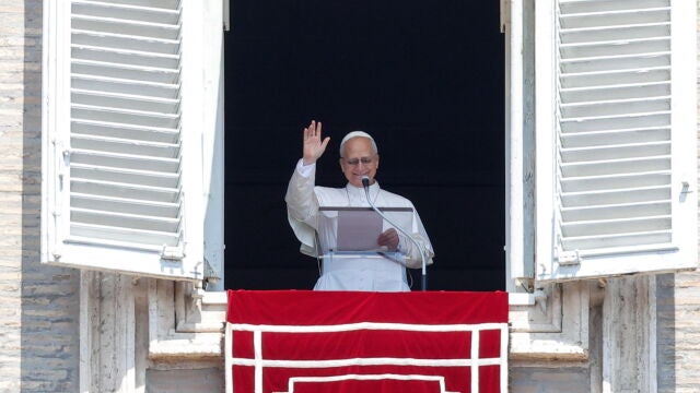 Pope Leo XIV leads Angelus prayer in Vatican City