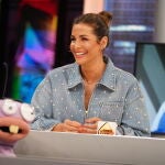 Nuria Roca con look denim.