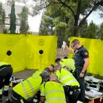 Grave un hombre de 60 años tras sufrir una caída cuando se desplazaba en bicicleta en Chamberí