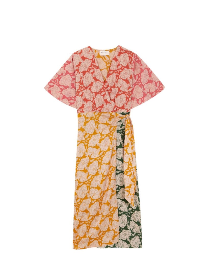 Vestido estampado.