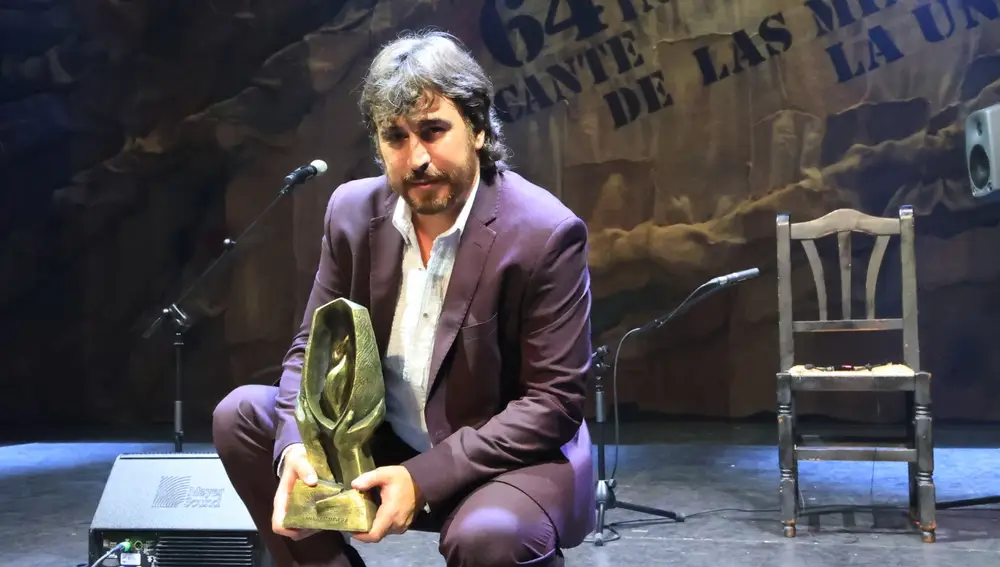 El cantaor Gregorio Moya se lleva la 'Lámpara Minera' del Cante de las Minas