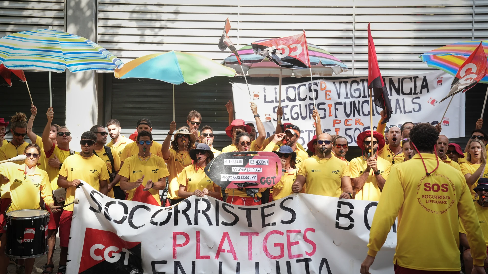 Bloqueo en las negociaciones con los socorristas