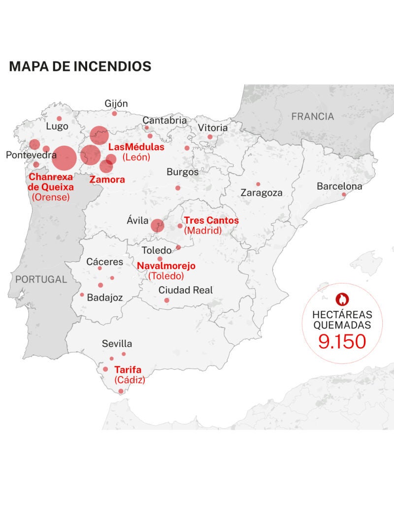 Mapa de incendios