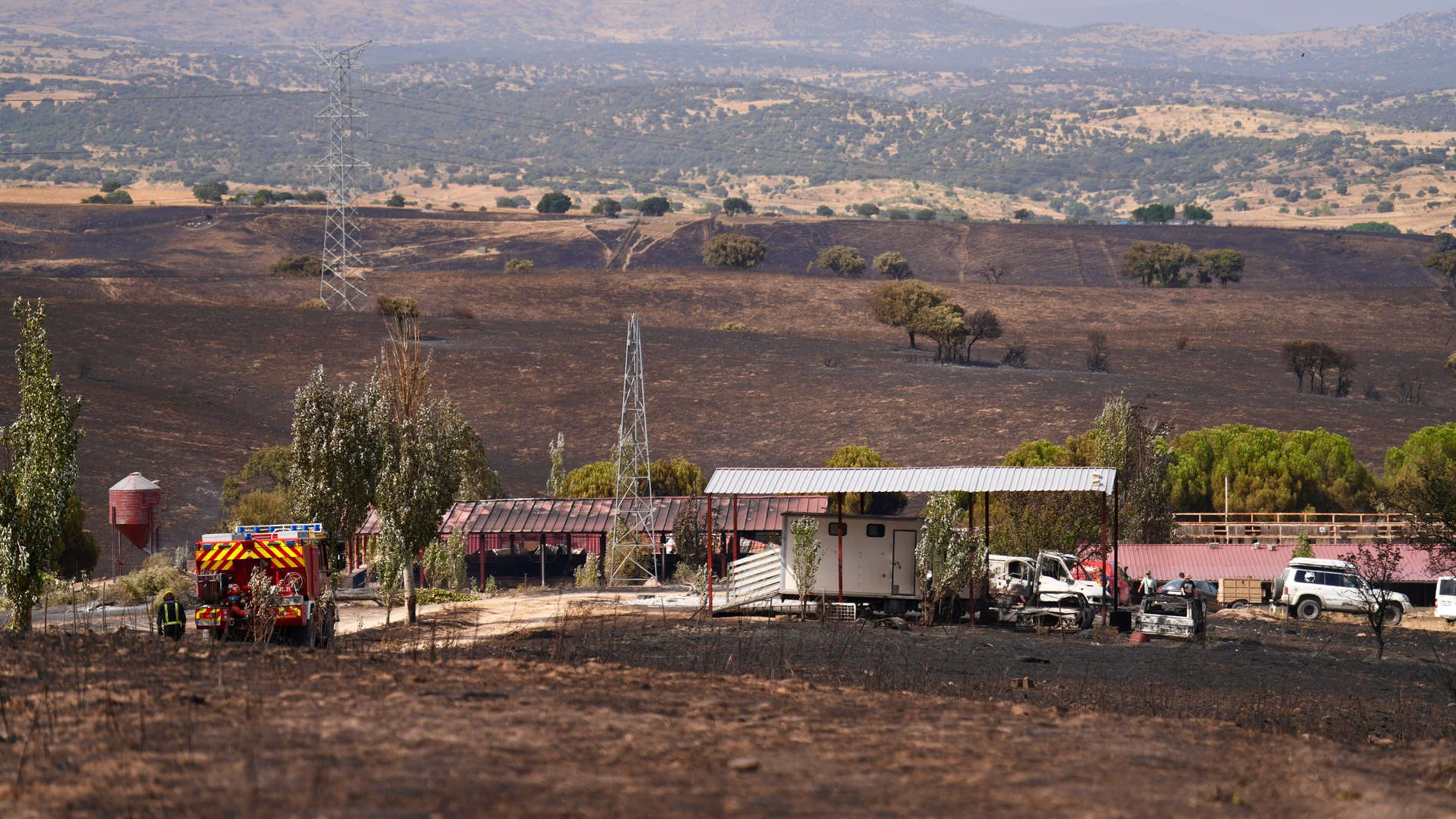 Incendio en Tres Cantos