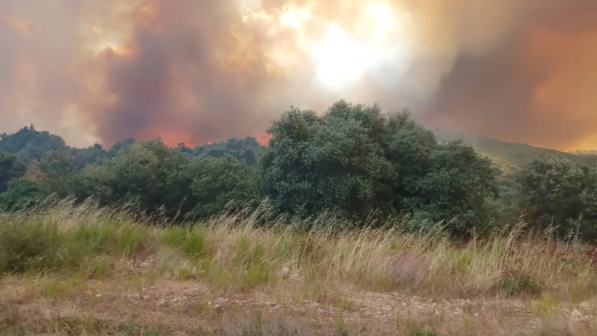 Incendio de Yeres (León)