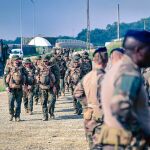 Personal militar del batallón multinacional de la OTAN en Rumanía