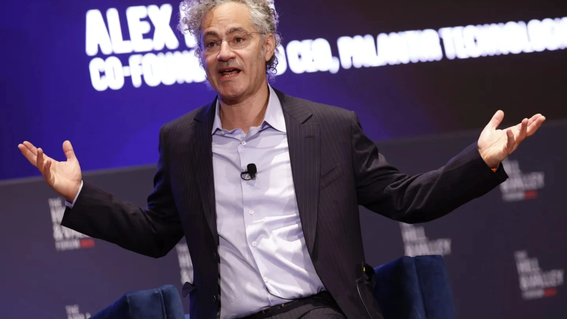 Alex Karp, director ejecutivo de Palantir
