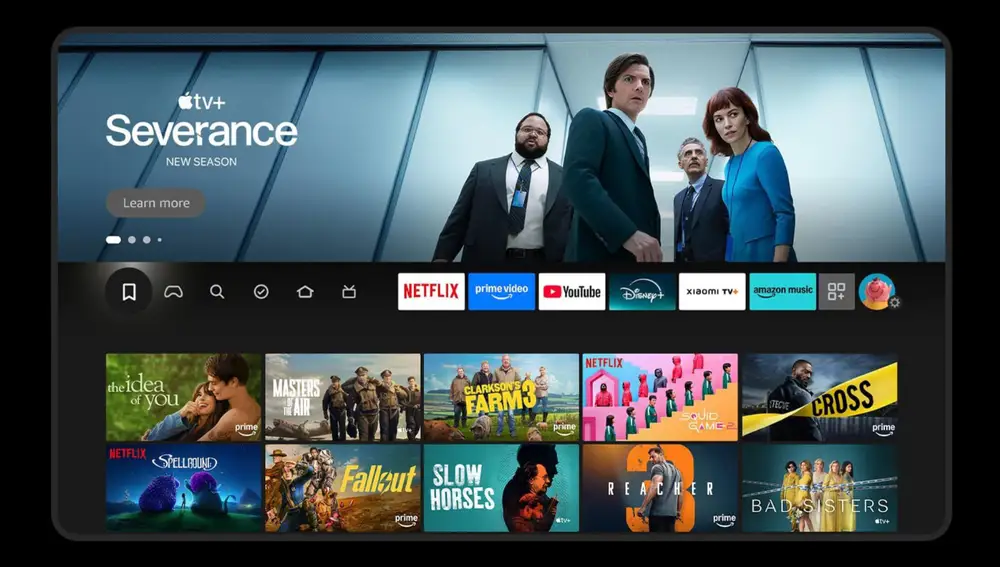 Este televisor lleva el sistema operativo Fire TV