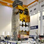 El satélite SpainSat NG I que potenciará la repercusión de España en la carrera espacial en la base de Hoyo de Manzanares