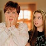 Jamie Lee Curtis y Lindsay Lohan hace más de 20 años