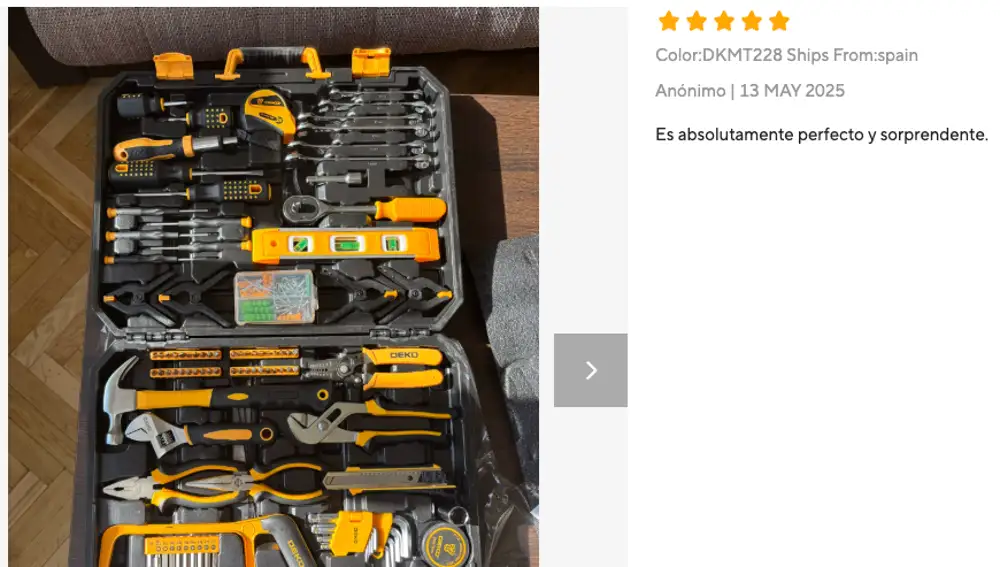 Opiniones reales del Kit de herramientas Deko